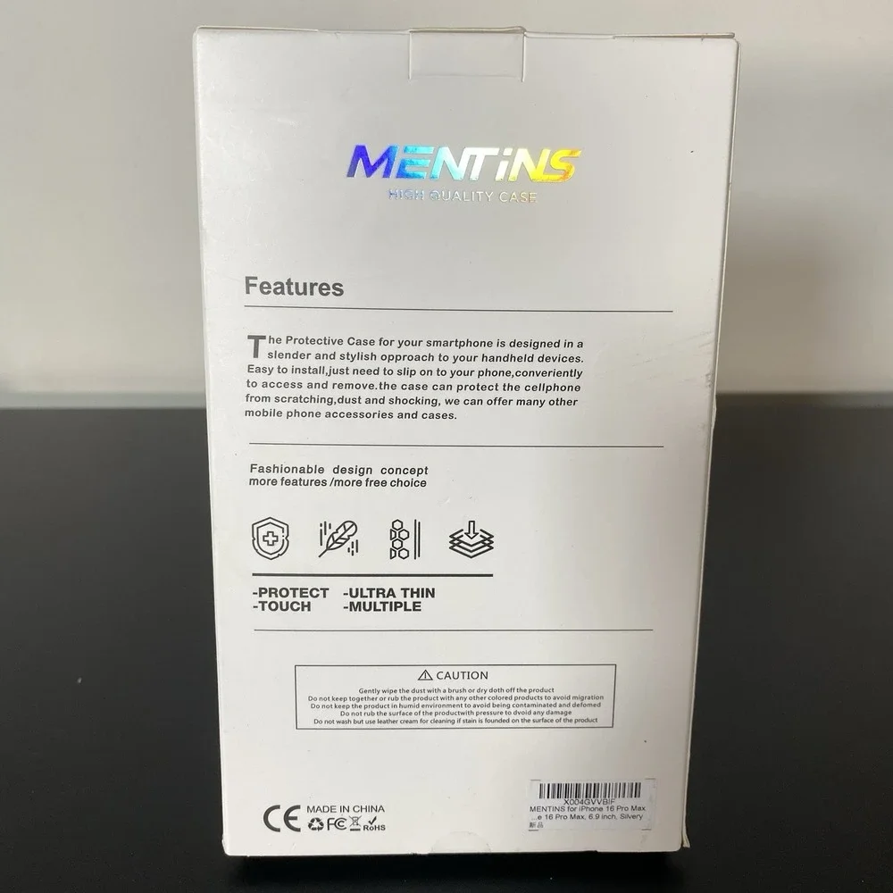 New Mentins IPhone 16‎ Pro Max Phone Case Compatible with MagSafe Clear Case